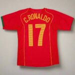 Portugal2004Ronaldo7HOmeRetroJersey2