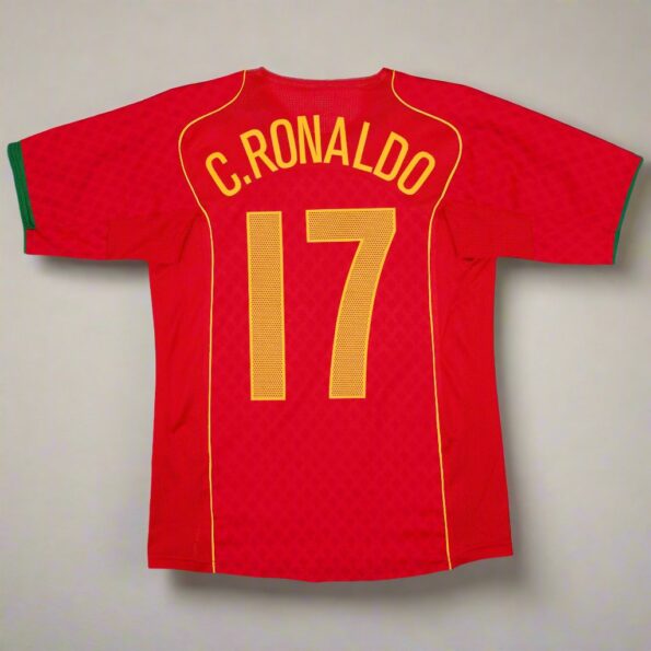 Portugal 2004 Home RONALDO 7 Retro Jersey