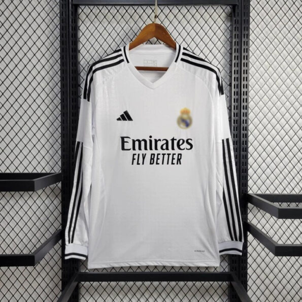 RL Madrid Home Jersey 24 25 Season FULL SLEEVE