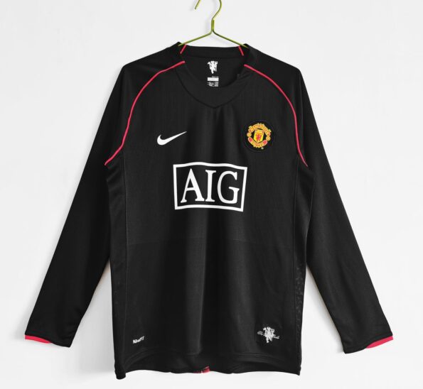 Manchester United 2007 / 2008 Away Retro Jersey FULL SLEEVE