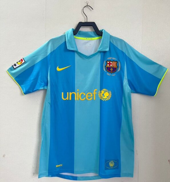 Barcelona 2007-08 Away Retro Jersey