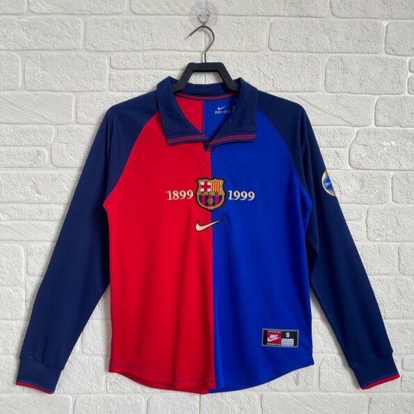 Barcelona 1899-1999 Centenary Retro Jersey FULL SLEEVE