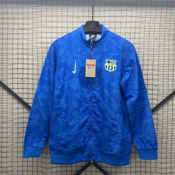 Barcelona Blue Windbreaker 24 25 Season