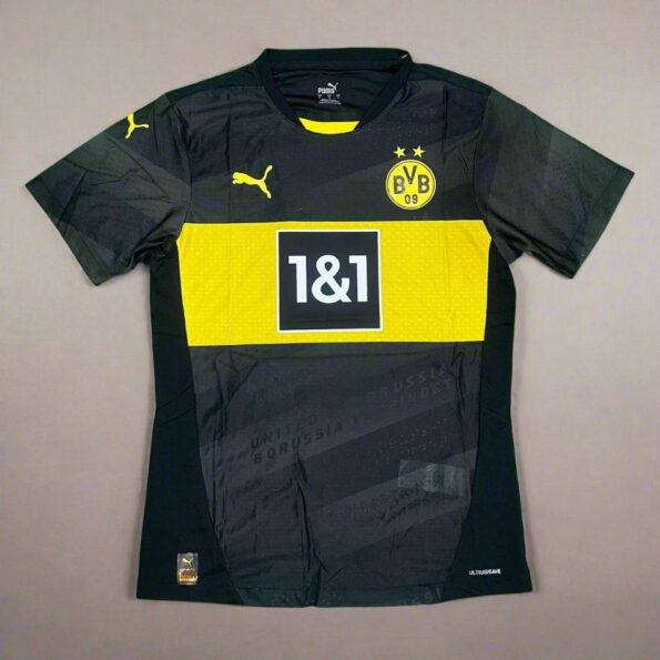 Borussia Dortmund Football Jersey Away 24 25 Season PLAYER VERSION