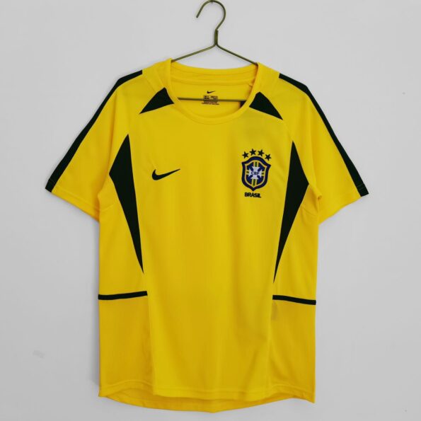 Brazil 2002 Home Retro Jersey