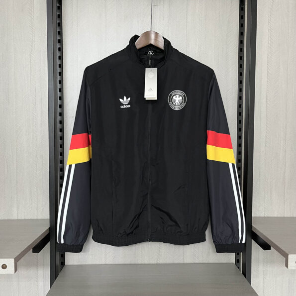 Germany Black Windbreaker 24 25 Season