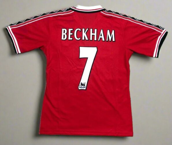 Manchester United BECKHAM 7 1998 Home Retro Jersey