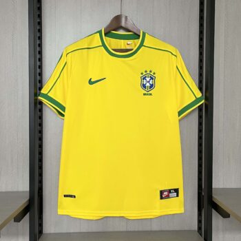 Brazil 1998 Home Retro Jersey