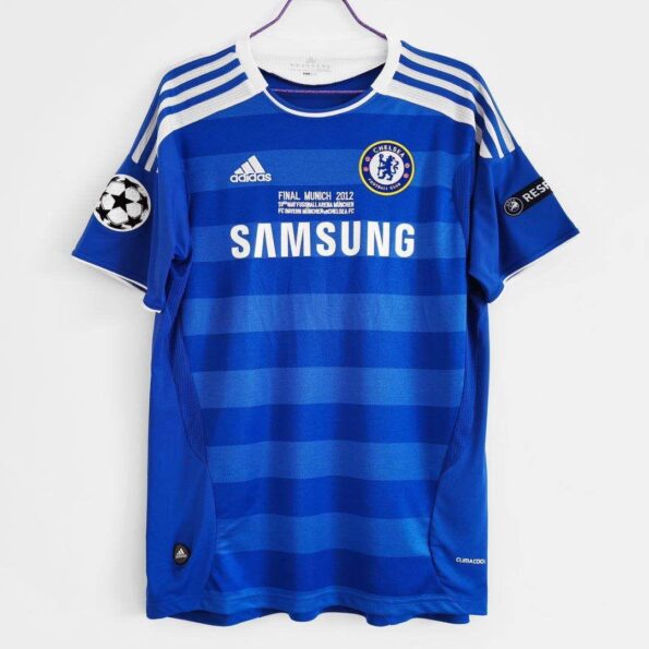 Chelsea 2012 Munich Champions League Final Retro Jersey