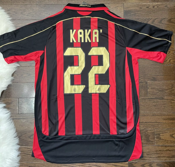 AC Milan 2006-2007 KAKA 22 Home Retro Jersey