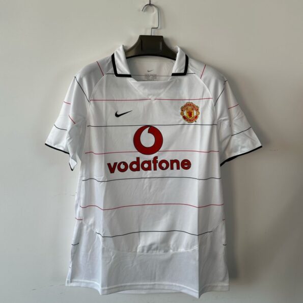 Manchester United 2003-04 Third White Retro Jersey