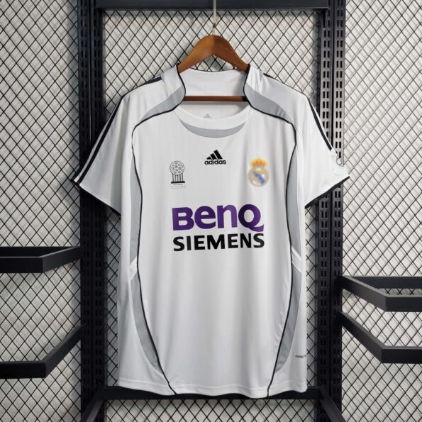 RL Madrid 2006-07 Home Retro Jersey