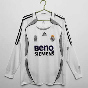 RL Madrid 2006-07 Home Retro Jersey FULL SLEEVE