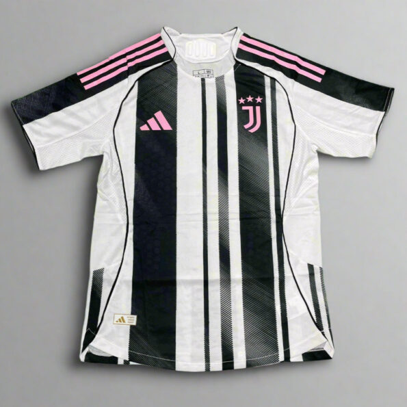 Juventus Jersey Home 25 26 Season PLAYER VERSION