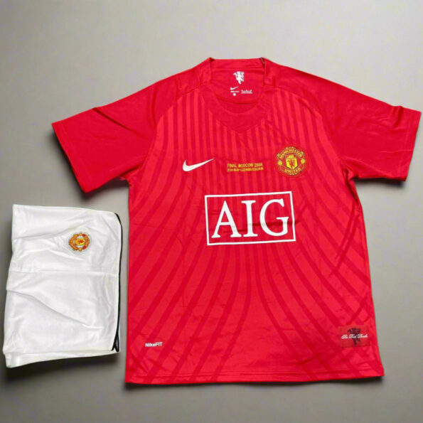 Manchester United 2008 CL Final Home Retro Jersey [SET]