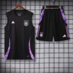 Germany Black Sleeveless Jersey With Shorts 2025