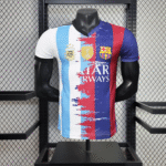 Messi Argentina x Barcelona Tribute Edition Jersey PLAYER VERSION