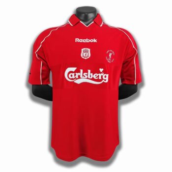 Liverpool Retro Home Jersey 2000-01 UEFA Cup