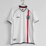 England Home 2002 World Cup Football Jersey