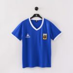 Argentina 1986 Away Dark Blue Retro Jersey