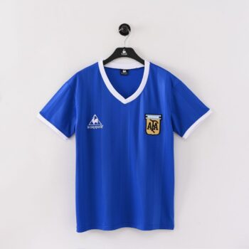 Argentina 1986 Away Dark Blue Retro Jersey