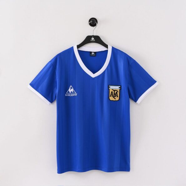 Argentina 1986 Away Dark Blue Retro Jersey