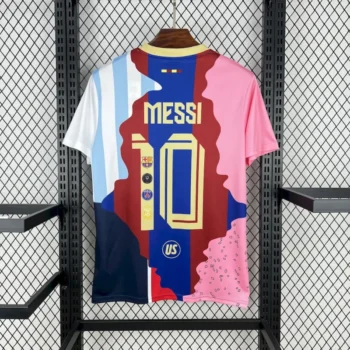 Lionel Messi Tribute Mashup Jersey 25 26 Season Fan Version