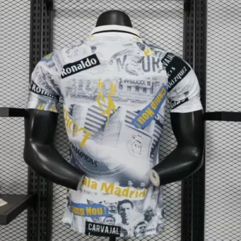 RL Madrid Graffiti Polo Jersey 25 26 Season PLAYER VERSION