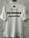 Mercedes AMG Petronas F1 Team White Polo Shirt