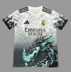 Real Madrid White & Green Dragon Jersey