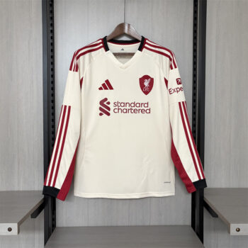 Liverpool Football Jersey Away 25 26 Season FULL SLEEVE