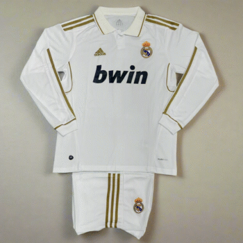 RL Madrid 2011-12 Home Retro Jersey FULL SLEEVE [SET]