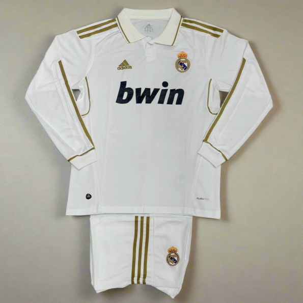 RL Madrid 2011-12 Home Retro Jersey FULL SLEEVE [SET]