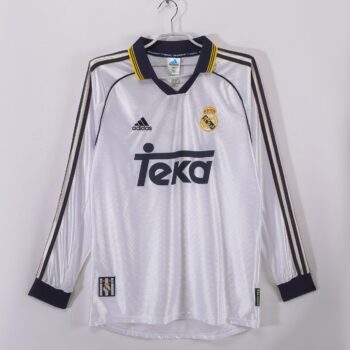 RL Madrid 1998-2000 Home Retro Jersey FULL SLEEVE